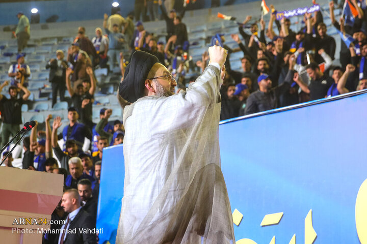 Photos: Shia parties' election rally in Baghdad