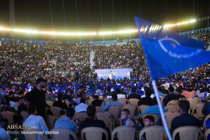 Photos: Shia parties' election rally in Baghdad