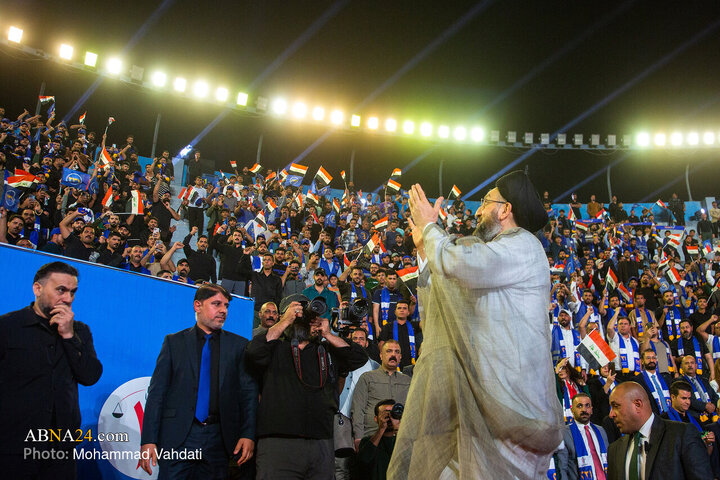 Photos: Shia parties' election rally in Baghdad