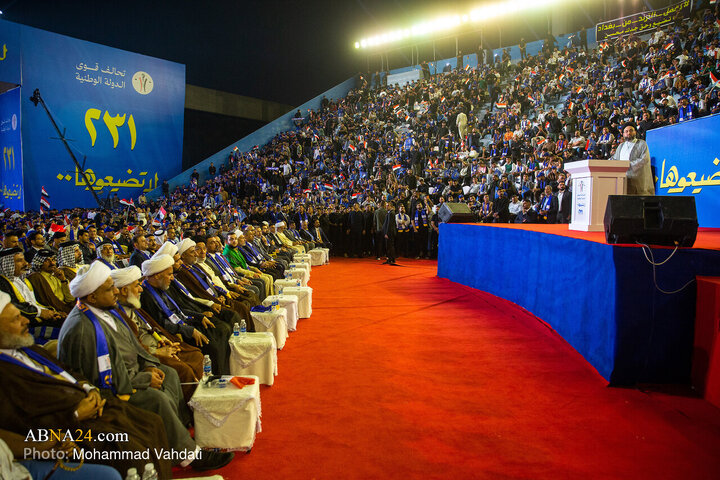 Photos: Shia parties' election rally in Baghdad
