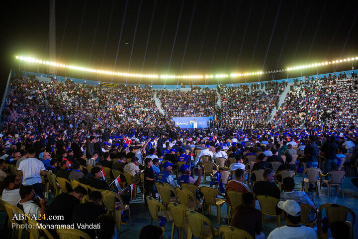 Photos: Shia parties' election rally in Baghdad