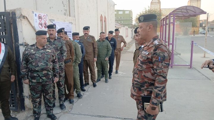 تقرير مصور/ مشاركة واسعة من القوات الأمنية والنازحين والنزلاء والكوادر في الانتخابات العراقية