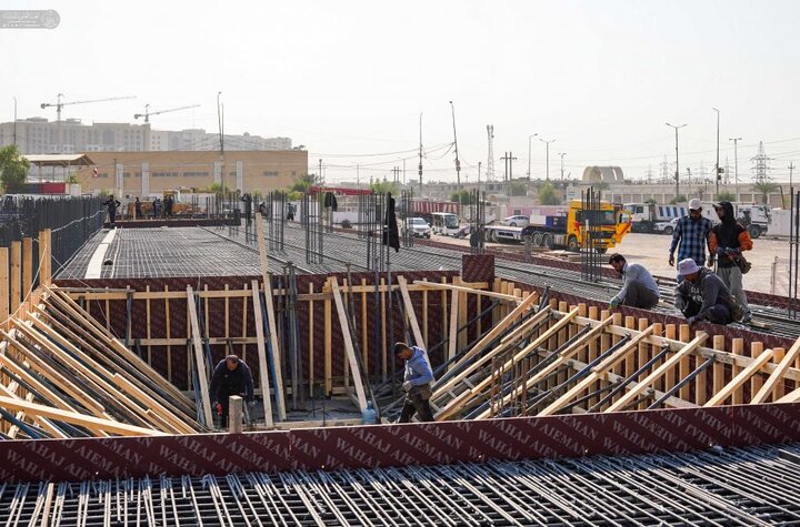 تقرير مصور/ مباشرة العمل على الإشراف لإنجاز مشروع خزان ماء برعاية العتبة العلوية المقدسة