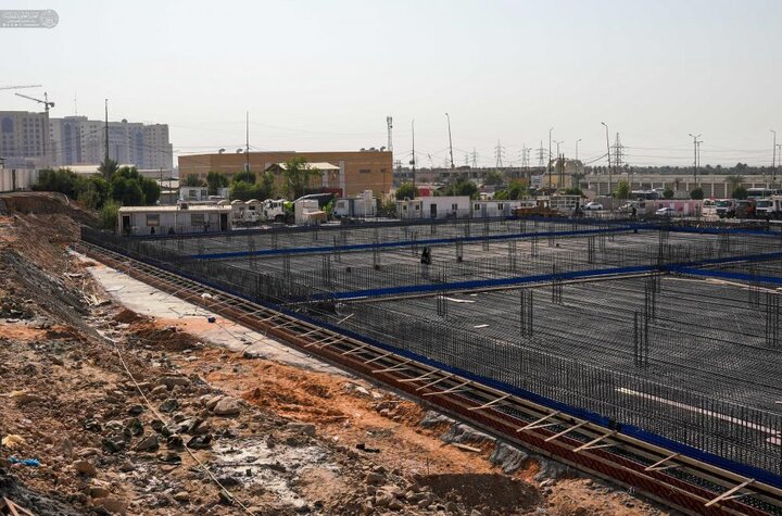 تقرير مصور/ مباشرة العمل على الإشراف لإنجاز مشروع خزان ماء برعاية العتبة العلوية المقدسة