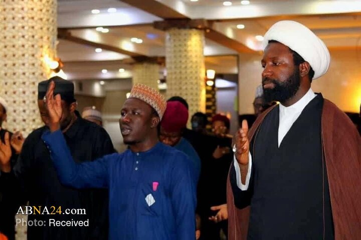 محفل عزاداری دانشجویان حوزه علمیه نیجریه در کربلا