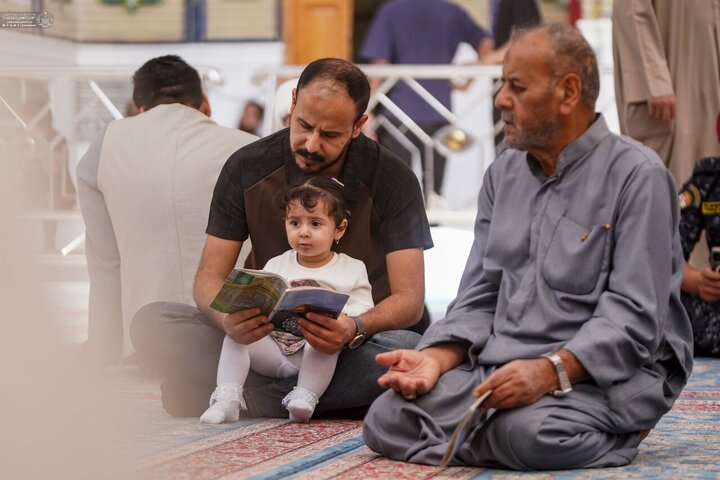 Informe fotográfico | Ambiente espiritual en el Santuario de Amir al-Mu'minin, Imam Ali (la paz sea con él)