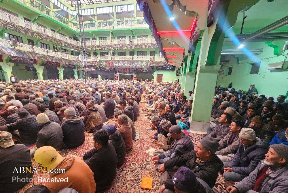 عکس خبری | مراسم ایام شهادت حضرت فاطمه زهرا(س) در کارگیل؛ منطقه کشمیر