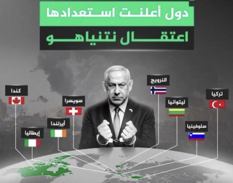 Səkkiz ölkə Netanyahunun həbsinə hazırdır