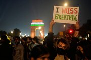 Photos: Citizens protest against toxic air in Indian capital; demand action