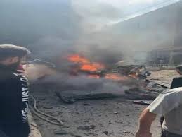 Ang Israeli drone strike sa isang sasakyan sa kalsadang Al-Bissariyeh sa timog Lebanon + Video