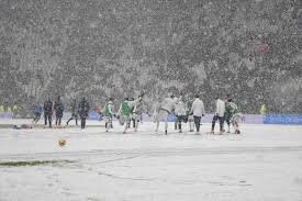 Video | Final match ng Canadian Premier League sa Ottawa, na ginanap sa gitna ng malakas na pag-ulan ng niyebe. Isang tunay na laban sa yelo at damdam