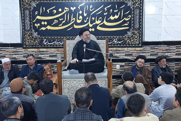 عکس خبری | مراسم عزاداری ایام فاطمیه در شهر مزارشریف