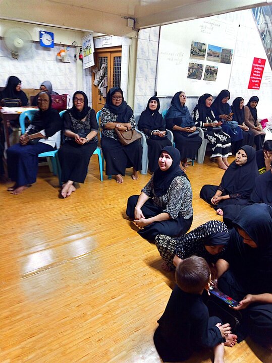 تقرير مصور/ مجلس عزاء استشهاد السيدة "فاطمة الزهراء" (ع) في ميانمار