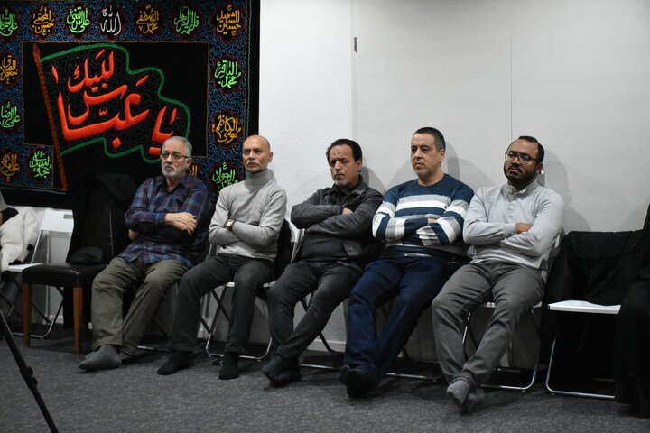 تقرير مصور/ مجلس عزاء استشهاد السيدة فاطمة الزهراء (عليها السلام) في مركز أهل البيت (ع) في سويسرا