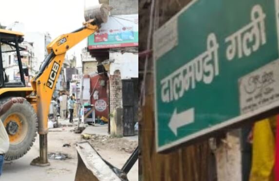 वाराणसी, मुसलमानों की 10000 दुकानों और घरों पर चला बुलडोज़र 