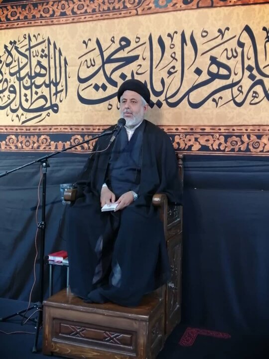 الصادق فاؤنڈیشن کے زیرِ اہتمام عشرۂ مادرِ مقاومت کی چھٹی مجلس — "قیامِ فاطمی کے قرآنی اصول" پر مولانا سید علی افضل زیدی کا خطاب