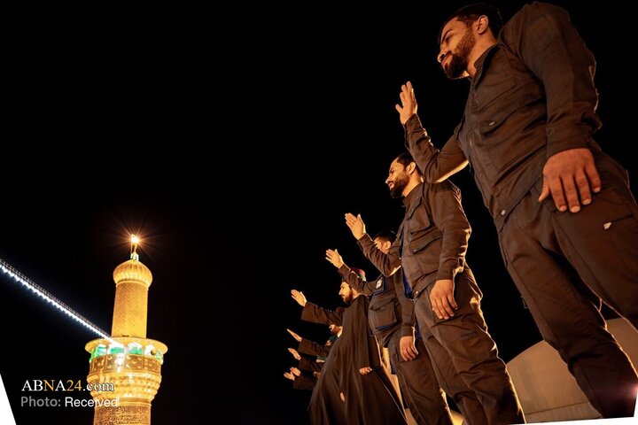 غبارروبی حرم امام حسین