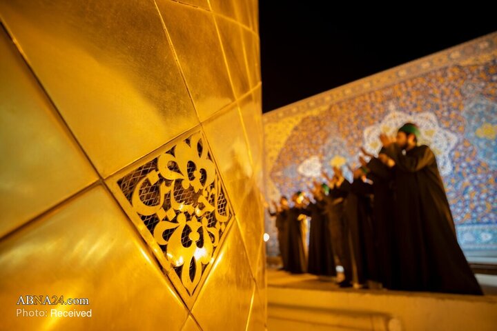 غبارروبی حرم امام حسین