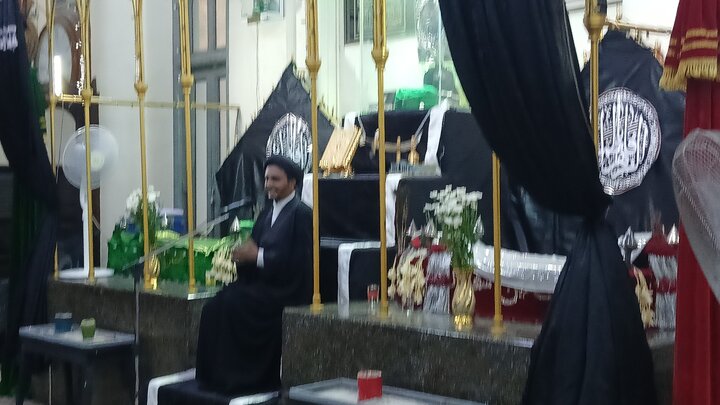 ရန်ကုန် မြို့ မဂို ရှီအဟ် ဂျအ်မေ့ ဗလီ တွင် နိုဝင်ဘာလ ၈ ရက်နေ့ နှင့် ၉ ရက်နေ့တွင် ပြုလုပ်သည့် သခင်မကြီး ဖွာတွေမဟ် ဇဲဟ်ရာ (စ.အ) ၏ ရှဟာဒသ် မဂျ်လစ်  ။ ။ Photos