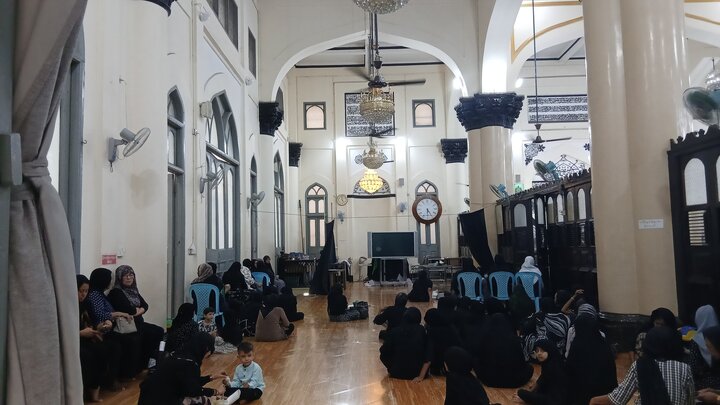 ရန်ကုန် မြို့ မဂို ရှီအဟ် ဂျအ်မေ့ ဗလီ တွင် နိုဝင်ဘာလ ၈ ရက်နေ့ နှင့် ၉ ရက်နေ့တွင် ပြုလုပ်သည့် သခင်မကြီး ဖွာတွေမဟ် ဇဲဟ်ရာ (စ.အ) ၏ ရှဟာဒသ် မဂျ်လစ်  ။ ။ Photos