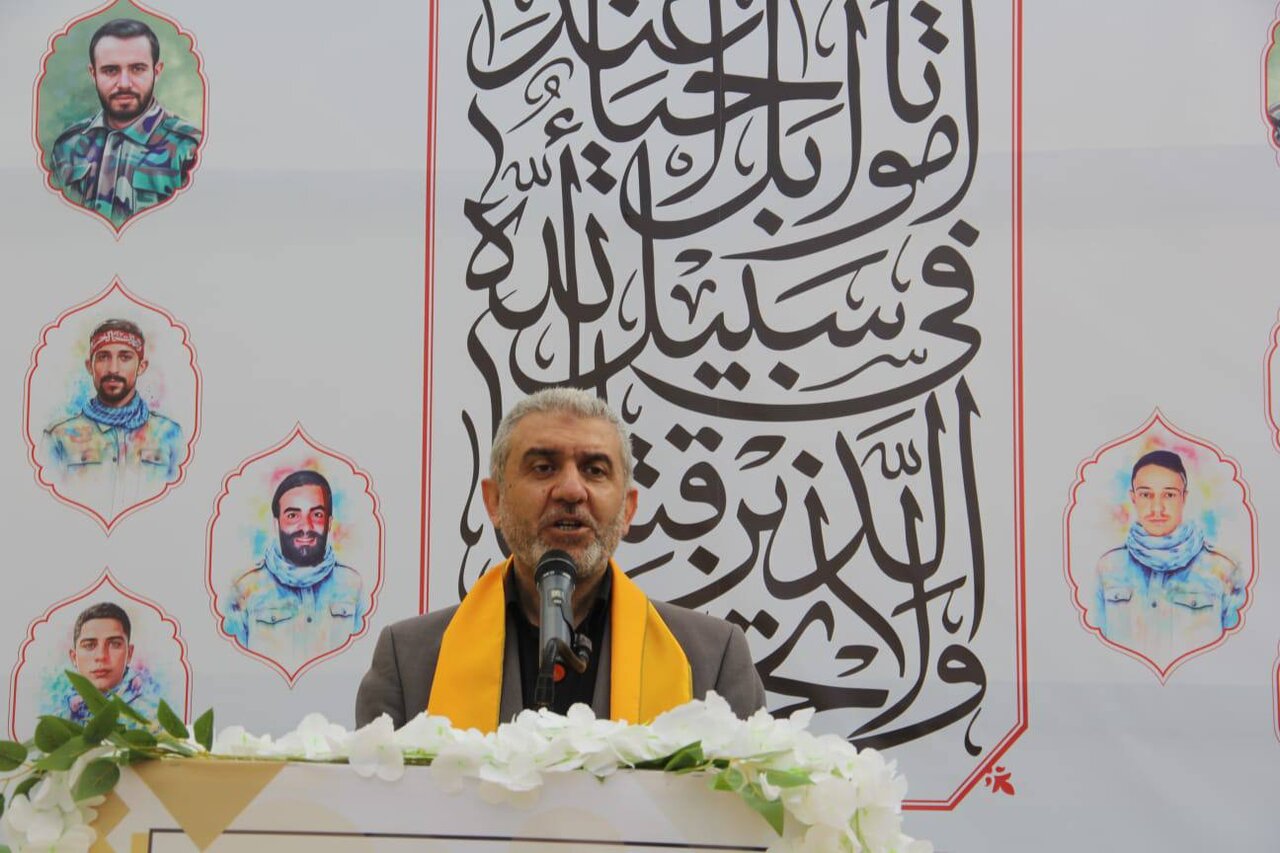 جنوب لبنان صحنه بزرگداشت نخستین سالگرد شهادت فرزندان مقاومت در مجدل سلم + عکس خبری