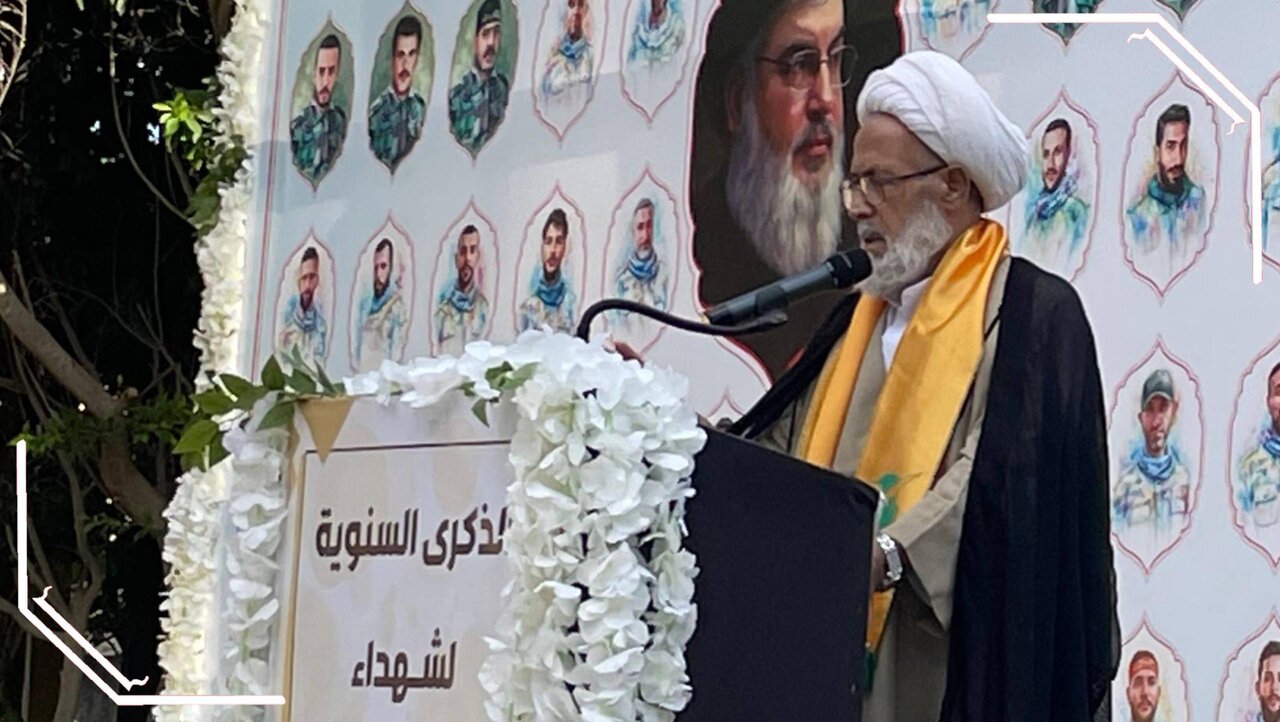 جنوب لبنان صحنه بزرگداشت نخستین سالگرد شهادت فرزندان مقاومت در مجدل سلم + عکس خبری