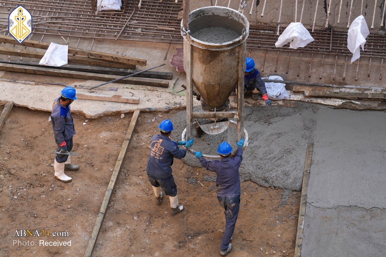 تصاویری از آخرین روند توسعه و بازسازی حرم مطهر کاظمین