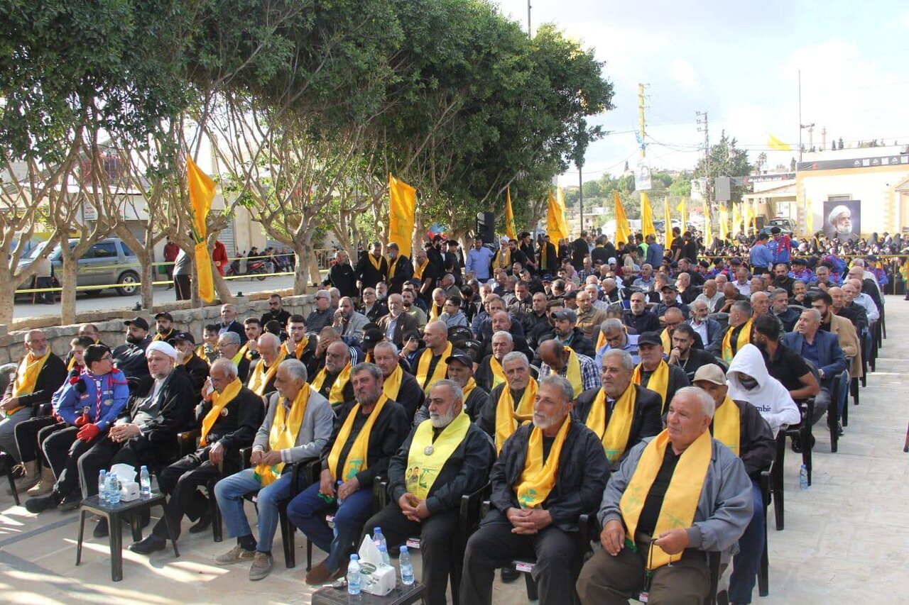 Başûrê Libnanê bû cîhê bîr înana salvegera yê yekem a şehîdên berxwedana li Mecdel Selmê + wêneyên nûçe
