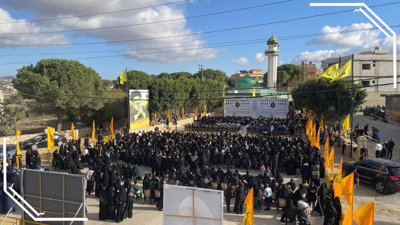 Başûrê Libnanê bû cîhê bîr înana salvegera yê yekem a şehîdên berxwedana li Mecdel Selmê + wêneyên nûçe