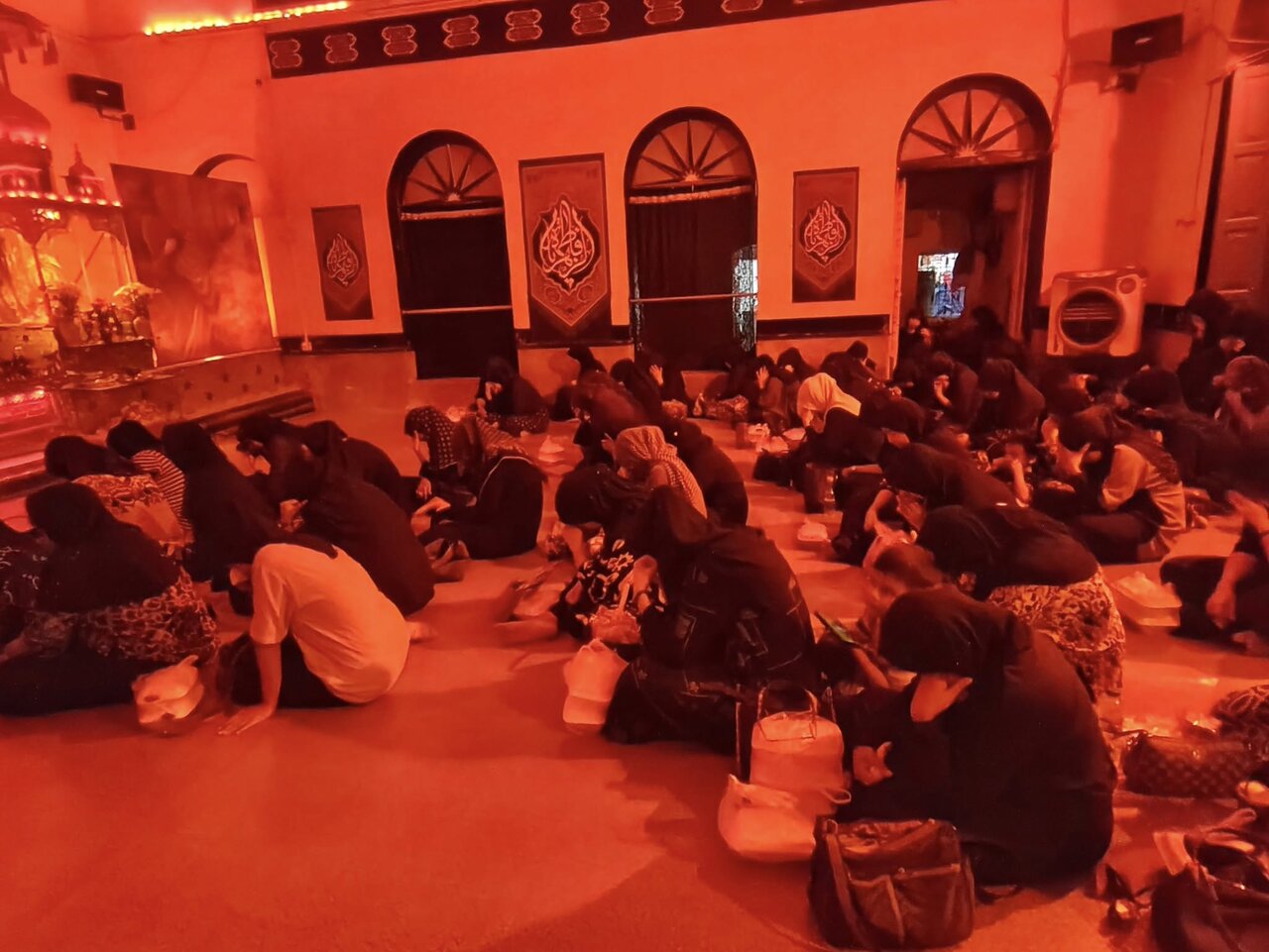 ရန်ကုန်မြို့ ပန်ဂျာ ရှီအဟ် မတ်စ်ဂျစ်ဒ် တွင် သခင်မကြီး ဖွာတွေမဟ် ဇဲဟ်ရာ (စ.အ) ၏ ရှဟာဒသ် မဂျ်လစ် ပြုလုပ် ။ ။ Photos