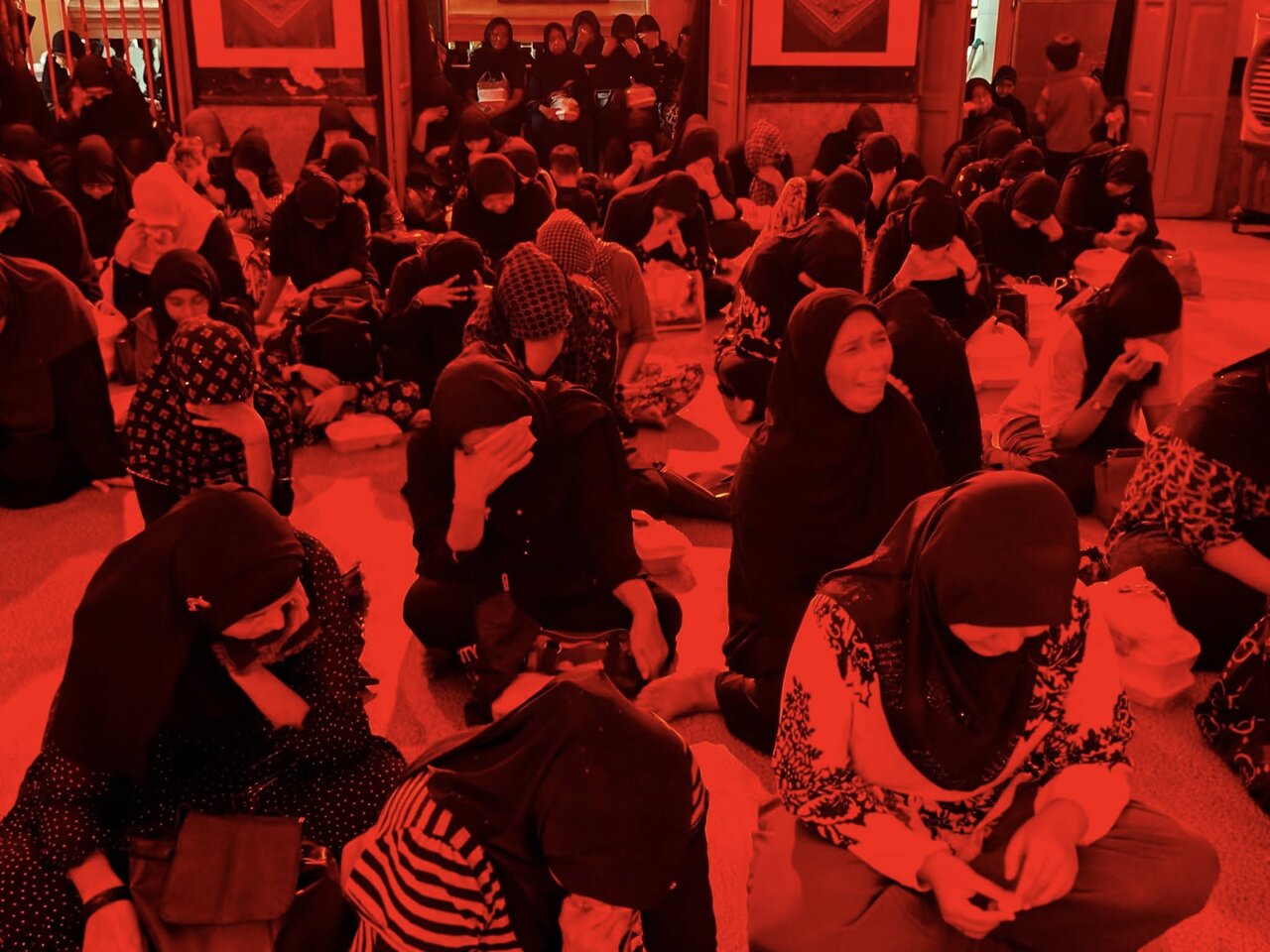 ရန်ကုန်မြို့ ပန်ဂျာ ရှီအဟ် မတ်စ်ဂျစ်ဒ် တွင် သခင်မကြီး ဖွာတွေမဟ် ဇဲဟ်ရာ (စ.အ) ၏ ရှဟာဒသ် မဂျ်လစ် ပြုလုပ် ။ ။ Photos