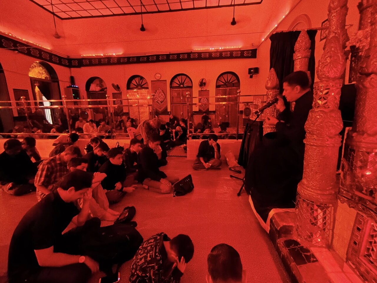 ရန်ကုန်မြို့ ပန်ဂျာ ရှီအဟ် မတ်စ်ဂျစ်ဒ် တွင် သခင်မကြီး ဖွာတွေမဟ် ဇဲဟ်ရာ (စ.အ) ၏ ရှဟာဒသ် မဂျ်လစ် ပြုလုပ် ။ ။ Photos