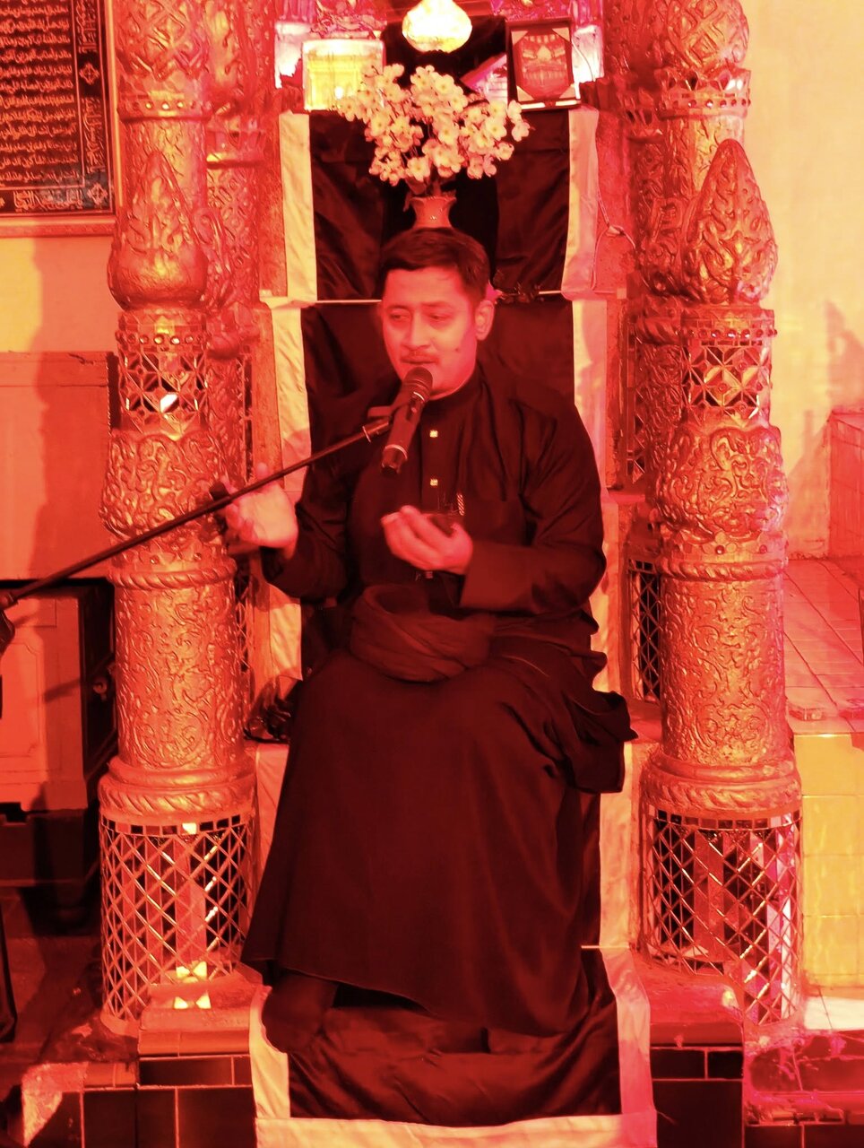 ရန်ကုန်မြို့ ပန်ဂျာ ရှီအဟ် မတ်စ်ဂျစ်ဒ် တွင် သခင်မကြီး ဖွာတွေမဟ် ဇဲဟ်ရာ (စ.အ) ၏ ရှဟာဒသ် မဂျ်လစ် ပြုလုပ် ။ ။ Photos