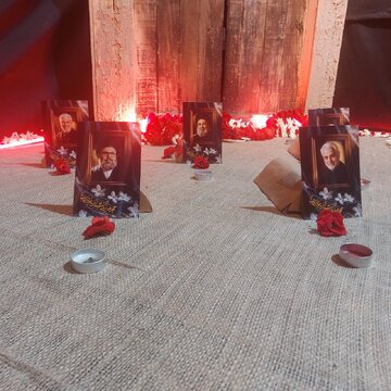 قم المقدس: عشرۂ مادرِ مقاومت کی ساتویں مجلس — "استقامتِ فاطمی" کے عنوان پر مولانا سید حیدر علی جعفری کا خطاب