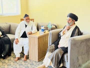 علامہ ساجد علی نقوی سے علامہ حافظ سید ریاض حسین نجفی کی ملاقات