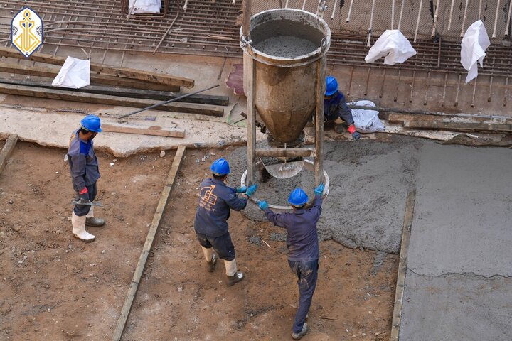 تقرير مصور/ فريق عمل للمشاريع الاستراتيجية يواصل تطوير العتبة الكاظمية المقدسة بجهود لا تعرف الكلل