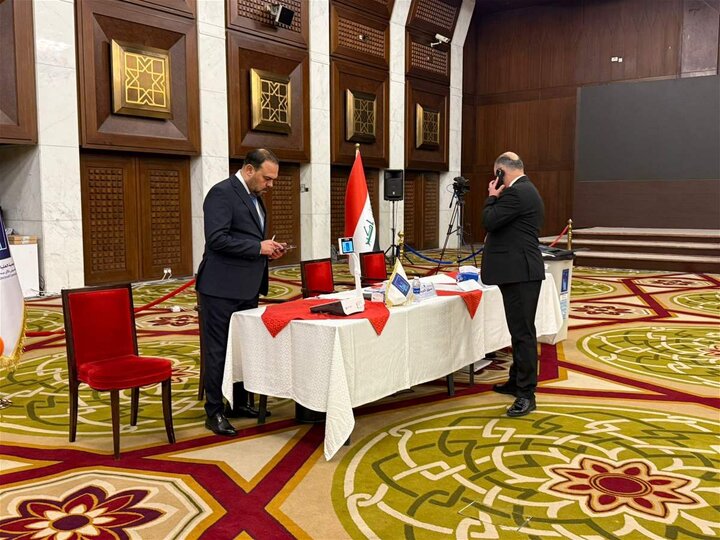 تقرير مصور/ مراكز الاقتراع للانتخابات البرلمانية العراقية قبل دقائق من بدء التصويت العام