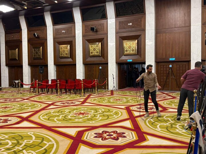 تقرير مصور/ مراكز الاقتراع للانتخابات البرلمانية العراقية قبل دقائق من بدء التصويت العام