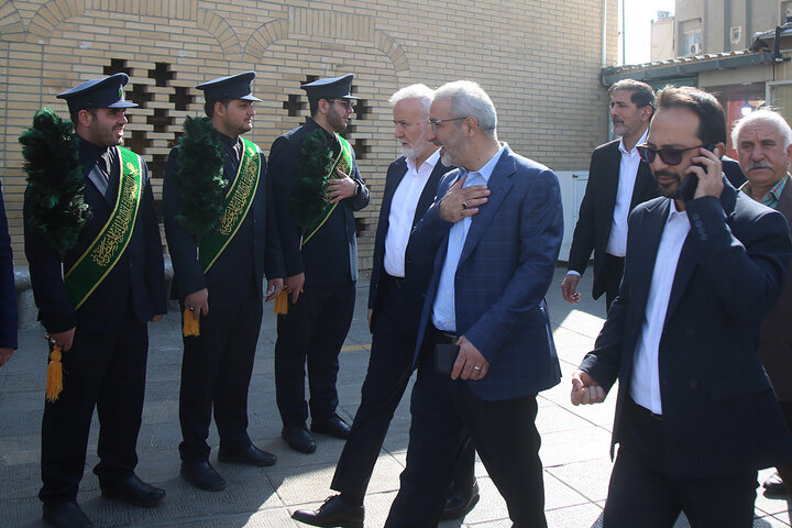Photos: Iranian mayors paid pilgrimage visit to Hazrat Masoumeh holy shrine