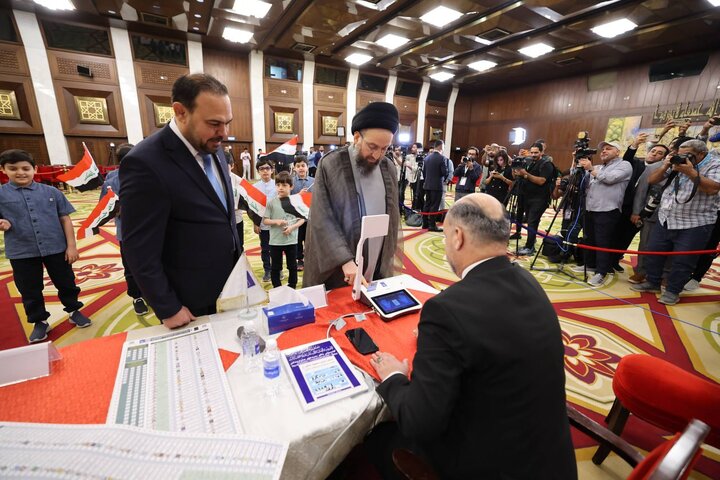 عمار حکیم: انتخابات کنونی پایه ثبات پایدار برای ۲۰ سال آینده عراق است