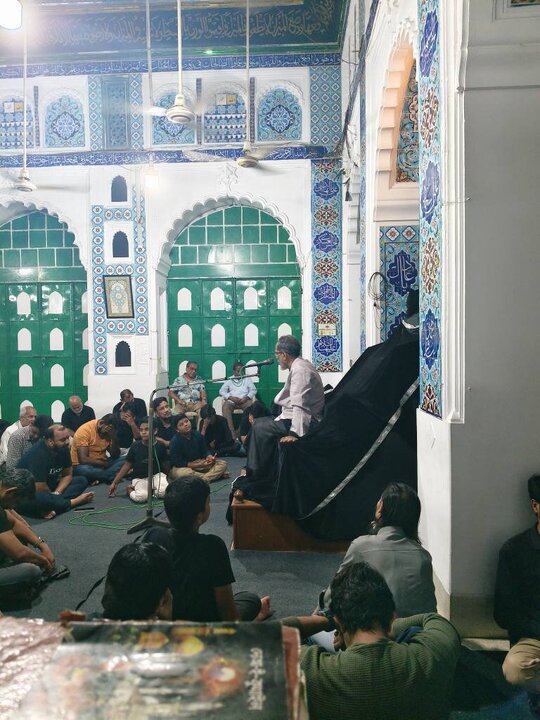 تقرير مصور/ مجلس عزاء بمناسبة استشهاد السيدة فاطمة الزهراء (ع) في بنغلاديش