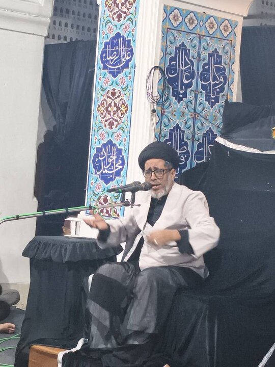 تقرير مصور/ مجلس عزاء بمناسبة استشهاد السيدة فاطمة الزهراء (ع) في بنغلاديش