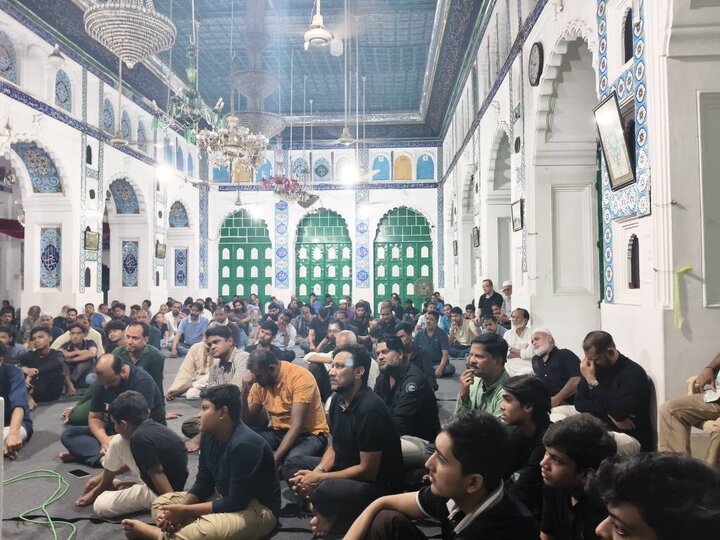 تقرير مصور/ مجلس عزاء بمناسبة استشهاد السيدة فاطمة الزهراء (ع) في بنغلاديش