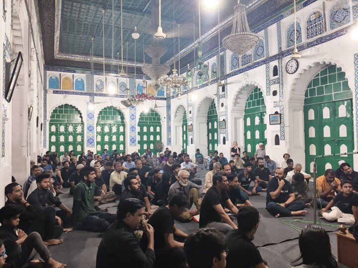 تقرير مصور/ مجلس عزاء بمناسبة استشهاد السيدة فاطمة الزهراء (ع) في بنغلاديش