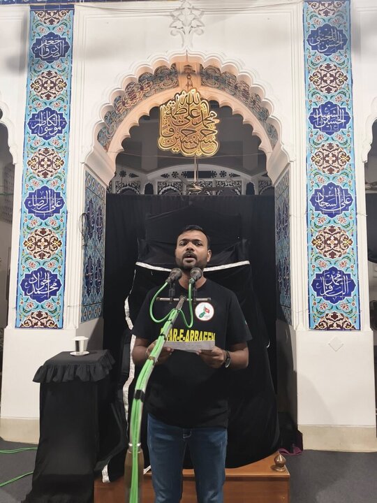 تقرير مصور/ مجلس عزاء بمناسبة استشهاد السيدة فاطمة الزهراء (ع) في بنغلاديش