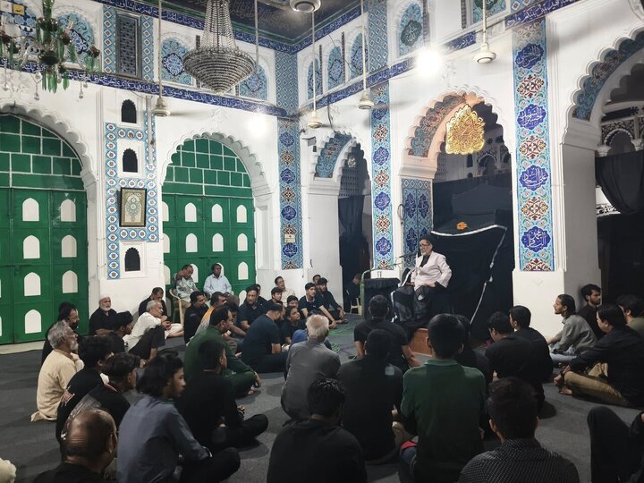 تقرير مصور/ مجلس عزاء بمناسبة استشهاد السيدة فاطمة الزهراء (ع) في بنغلاديش