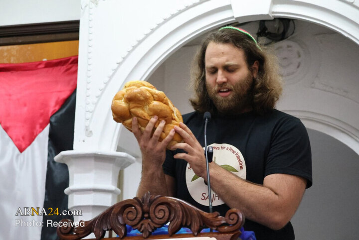 گردهمایی یهودیان آفریقای جنوبی برای فلسطین آزاد در مسجد کلرمونت در کیپ تاون