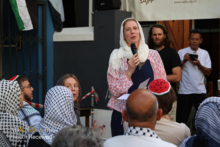 تصاویر | گردهمایی یهودیان آفریقای جنوبی برای فلسطین آزاد در مسجد کلرمونت در کیپ تاون