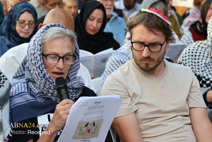 گردهمایی یهودیان آفریقای جنوبی برای فلسطین آزاد در مسجد کلرمونت در کیپ تاون