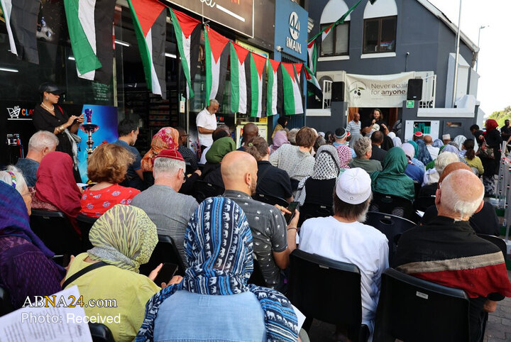 Informe fotográfico | Reunión de judíos sudafricanos por una Palestina libre en la mezquita de Claremont en Ciudad del Cabo
